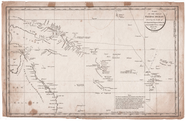 Plan of Part of the Island of Maouna